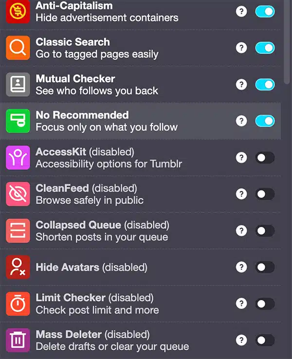 Tumblr XKit extension 03 Tumblr tips for artists, Tumblr XKit extension