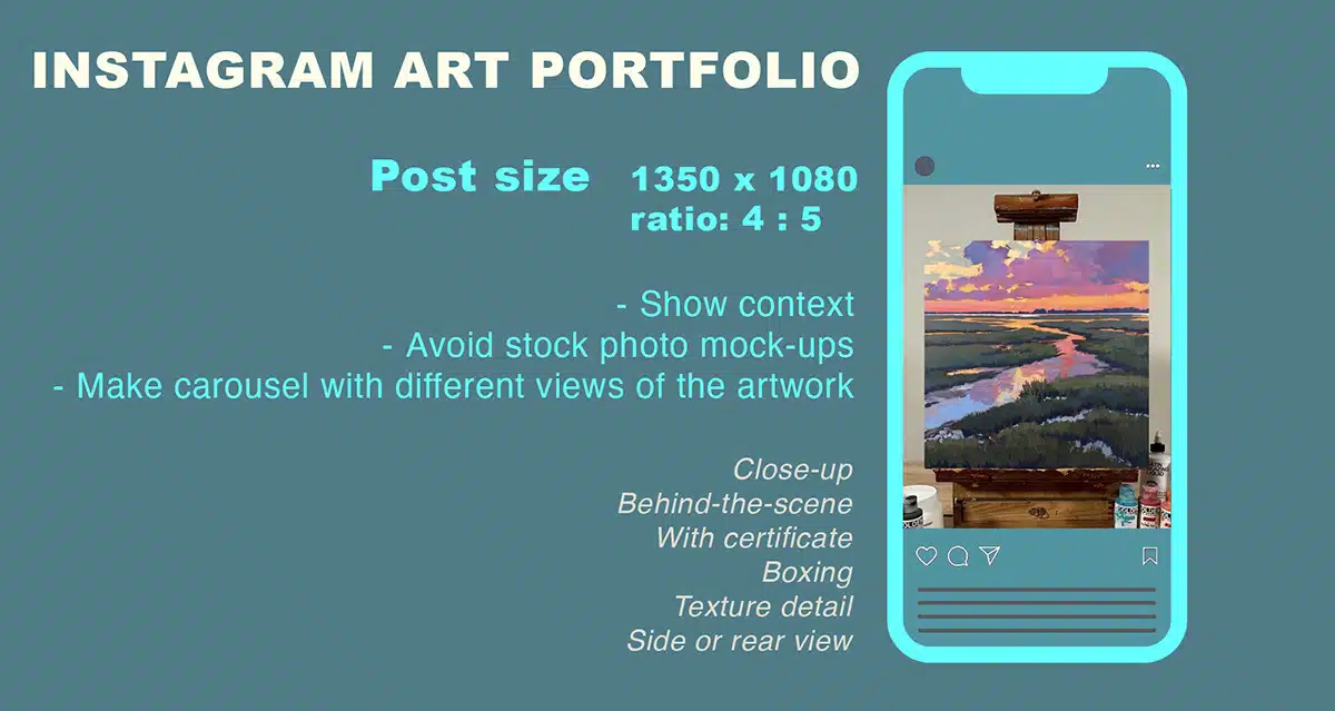 instagram portfolio Making an Instagram Art Portfolio