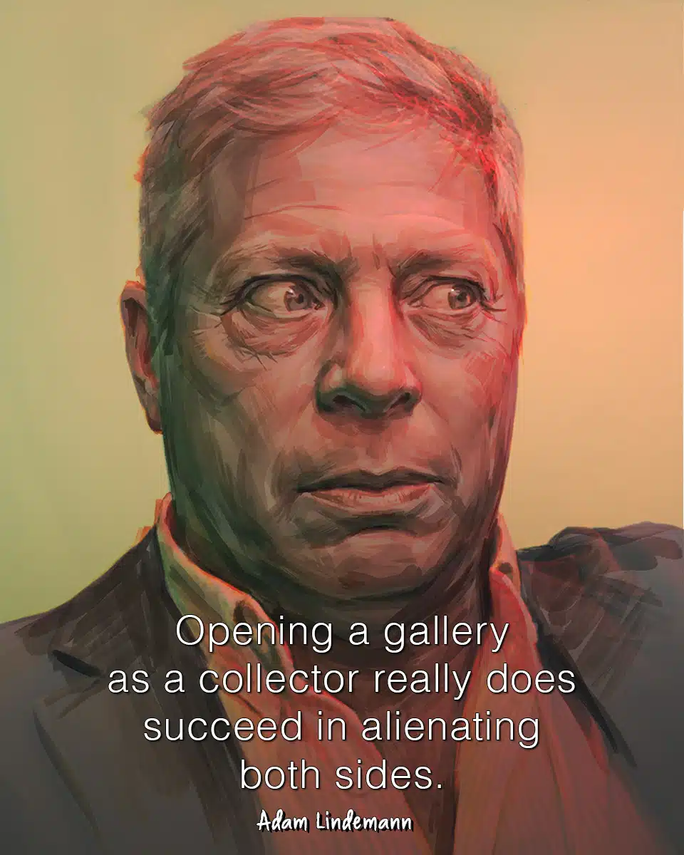 Adam Lindemann Adam Lindemann art collector quotes
