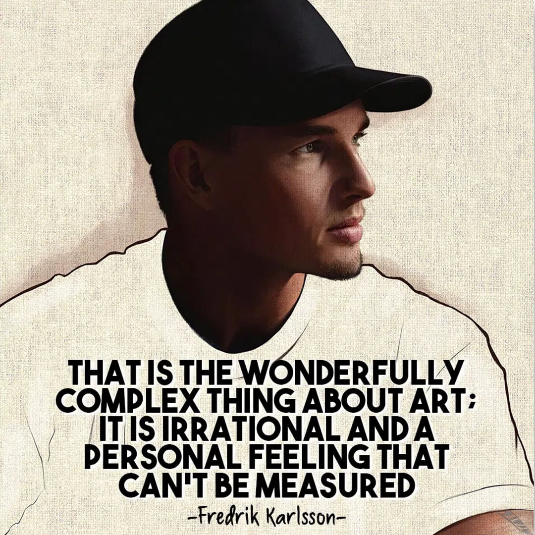 Fredrik Karlsson quote Fredrik Karlsson quote