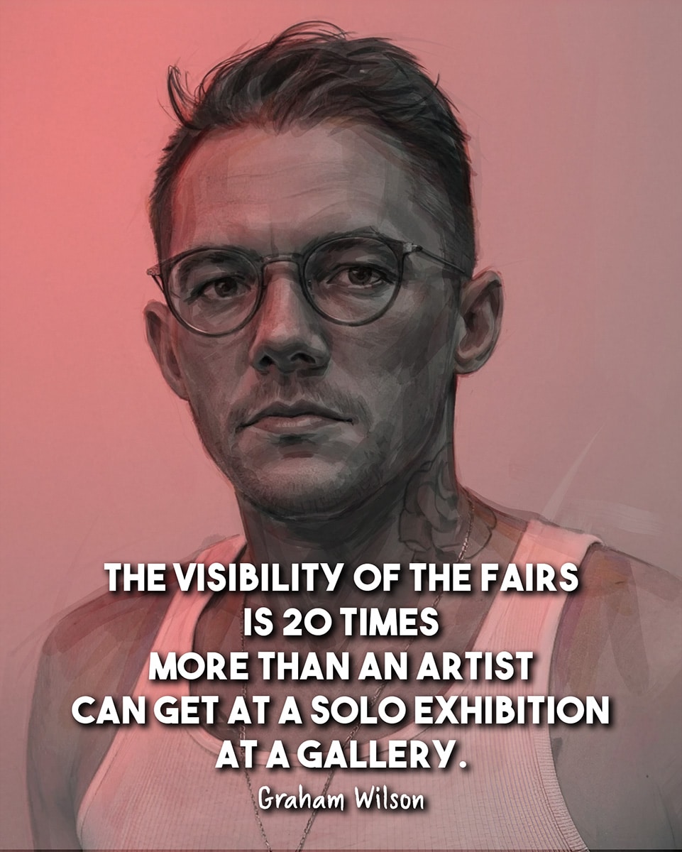 Graham Wilson art gallery quote