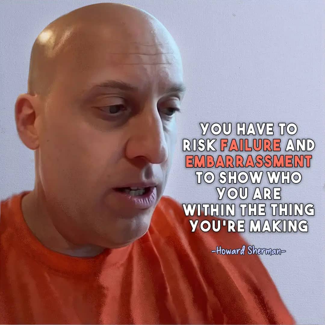 Howard Sherman - being an artist quote Howard Sherman - being an artist quote