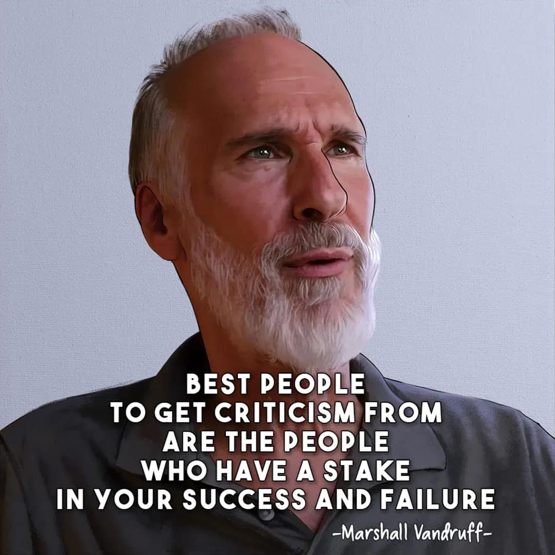 Marshall Vandruff - being an artist quote Marshall Vandruff - being an artist quote