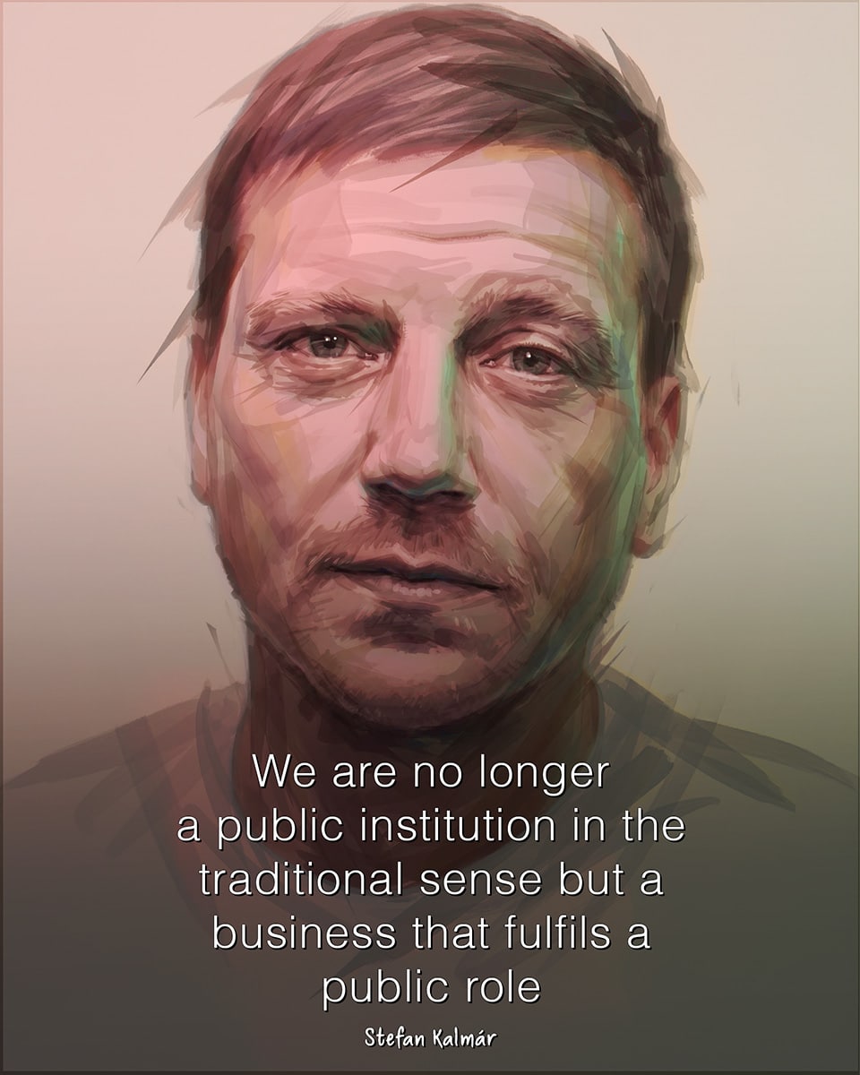 Stefan Kalmár Stefan Kalmár art museum quote
