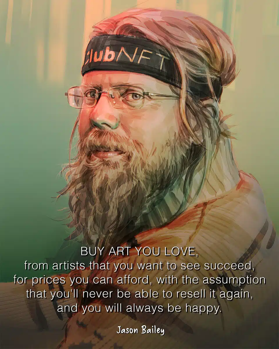 artnome Jason Bailey Artnome - Jason Bailey art collector quote