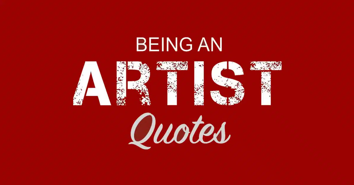 being an artist Quotes - post