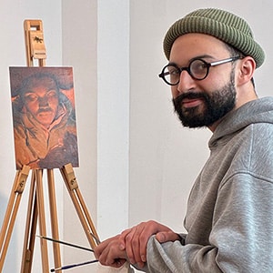 Major Hugues Major Hugues portrait - Very Private Gallery past resident