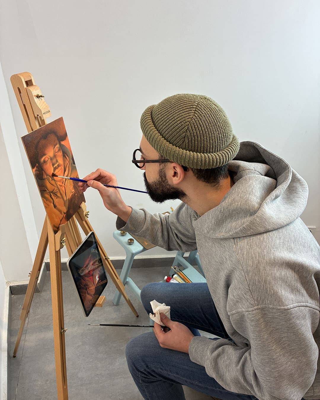 Major Hugues Major Hugues at Very Private Gallery artist residency