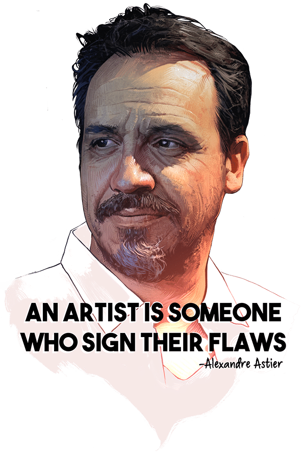 Alexandre Astier - Quote about Art Alexandre Astier - Quote about Art - very private gallery