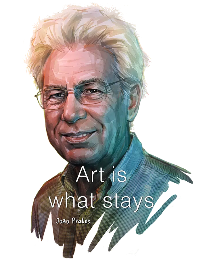 Joao Prates - CPS director - Quote about Art - very private gallery